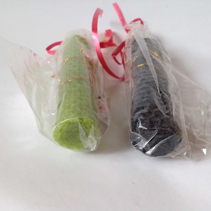 Свеча подарочная 2 шт (свечи, свечки с кроликом, зайчиком, новые)