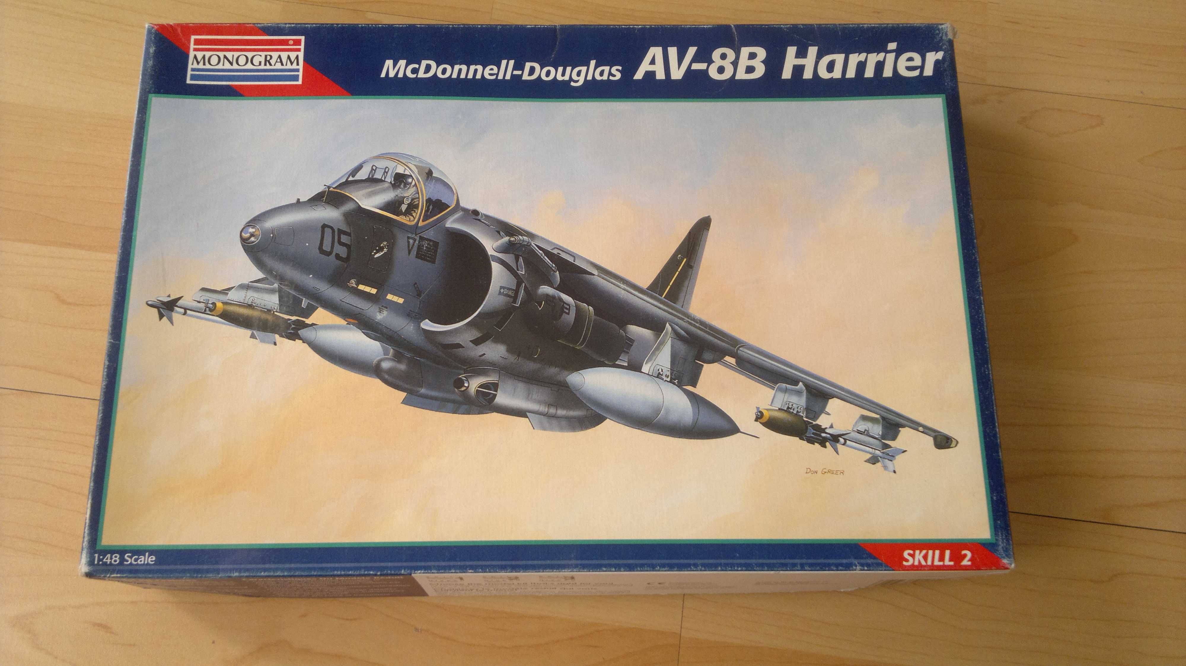 Harrier AV-8B Monogram 1/48