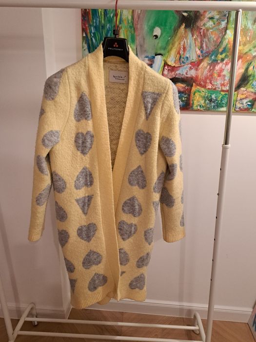 Kardigan sweter rozpinany