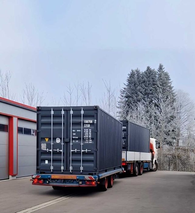 Contentores marítimos de 20 pés