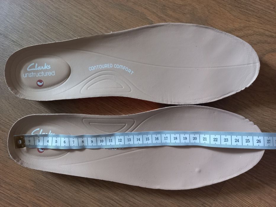 Кеди жіночі шкіряні Clarks unstructured 40 41р