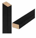 Lamele slim o wym. 28x16x920 mm, kolor czarny mat