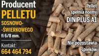 Pellet pelet drzewny 6mm 8mm PRODUCENT