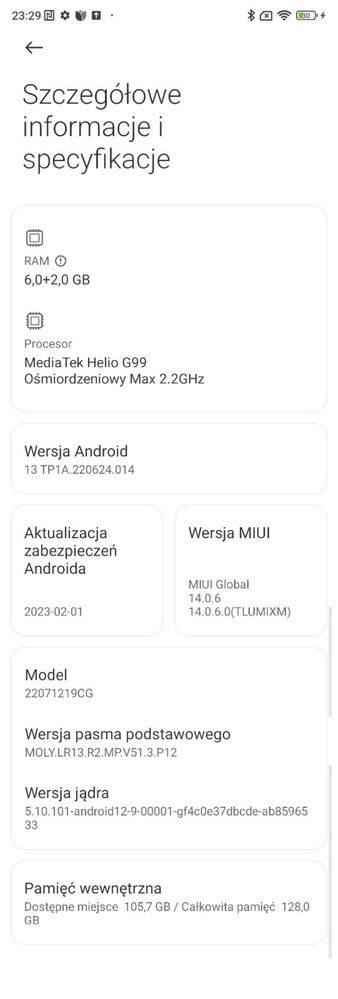 Smartfon Xiaomi Poco M5 Android 6/128GB 6.58” 90Hz IPS, 5000mAh, 50MP