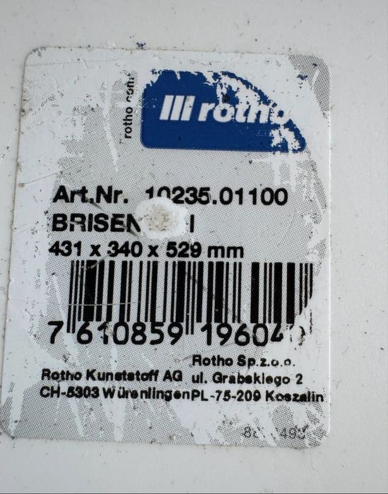 Kosz na pranie Rotho 50l
