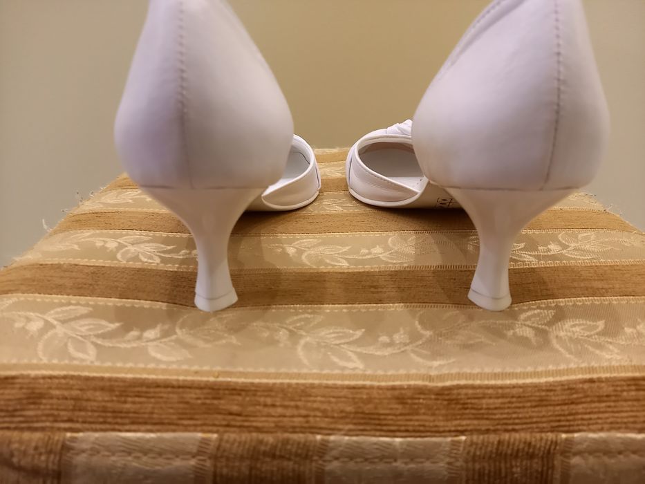 Buty ślubne, wizytowe czółenka rozm. 34,35,36,41