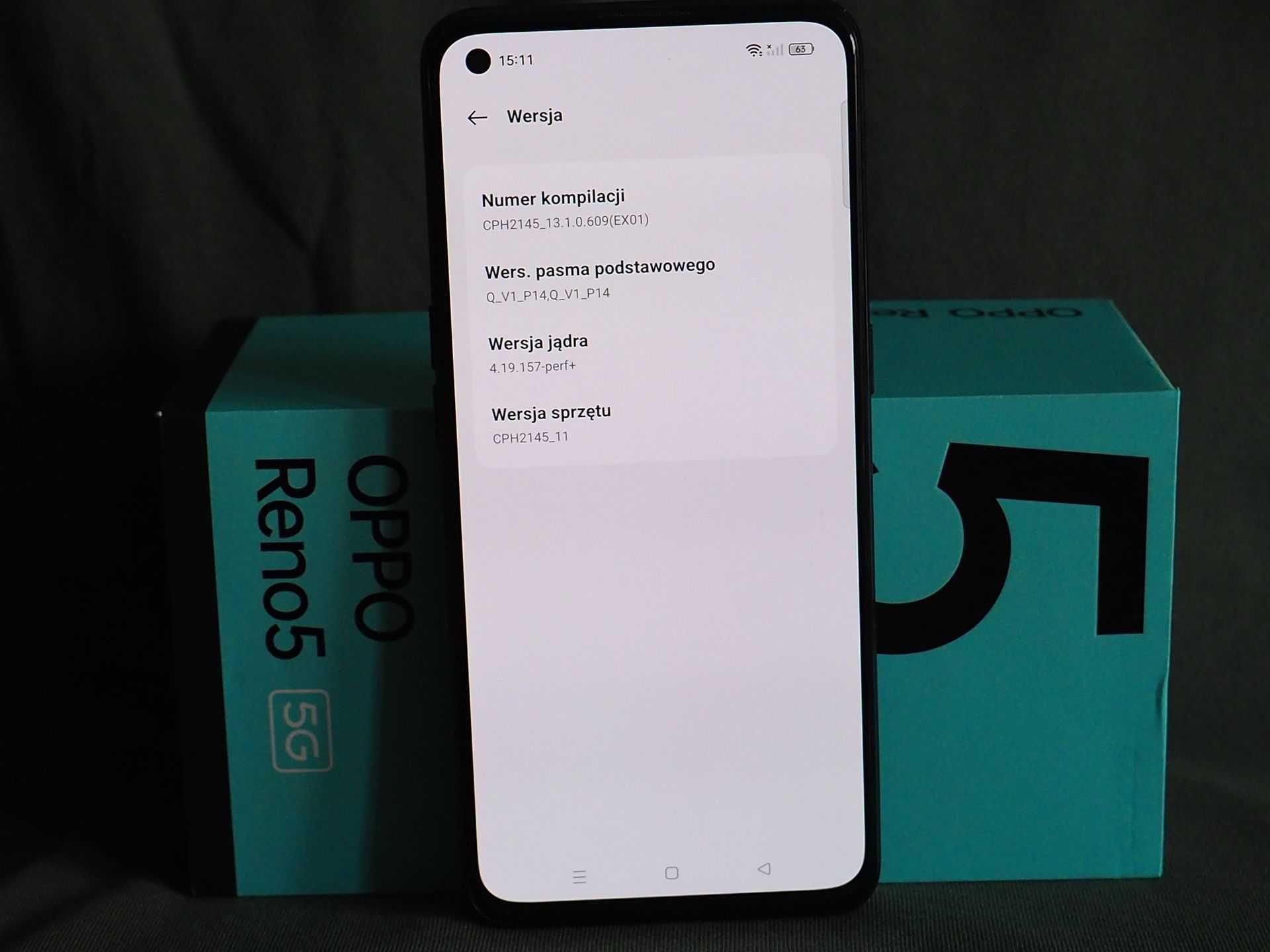 Smartfon OPPO Reno5 5G, 8/128Gb.