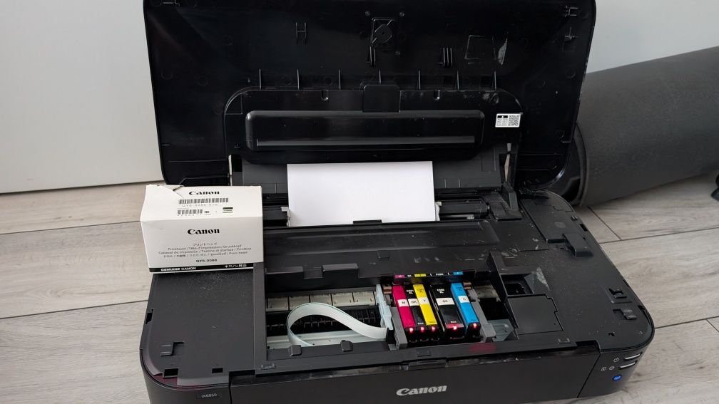 Drukarka Canon PIXMA ix 6850 uszkodzona