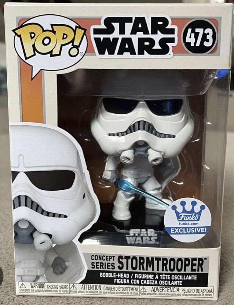 Funko Pop Stormtrooper #473 Star Wars Concept Series Ekskluzywn