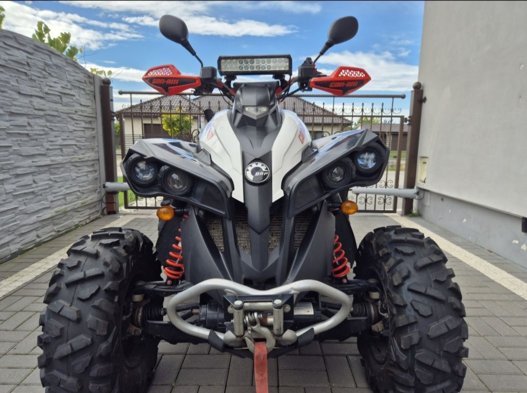 Can Am renegade 100% oryginał + pług, zarejestrowany
