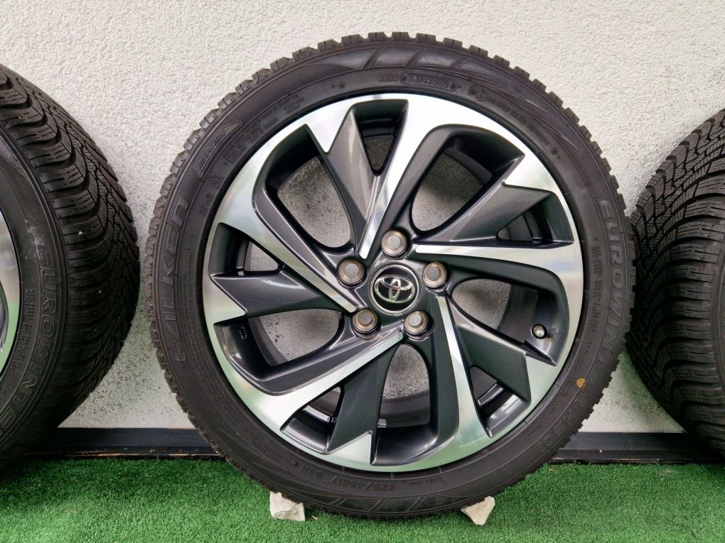 225/45r17 Toyota Corolla Auris Alufelgi 17 5x114.3 ET50 Koła Zimowe