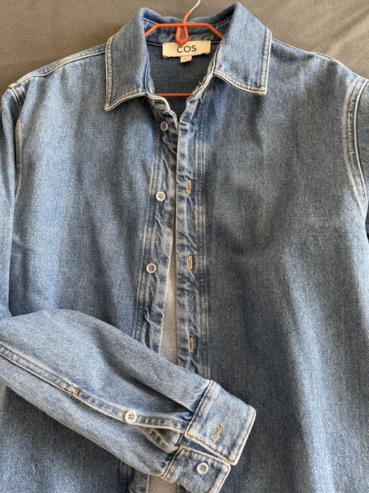 Джинсова сорочка cos