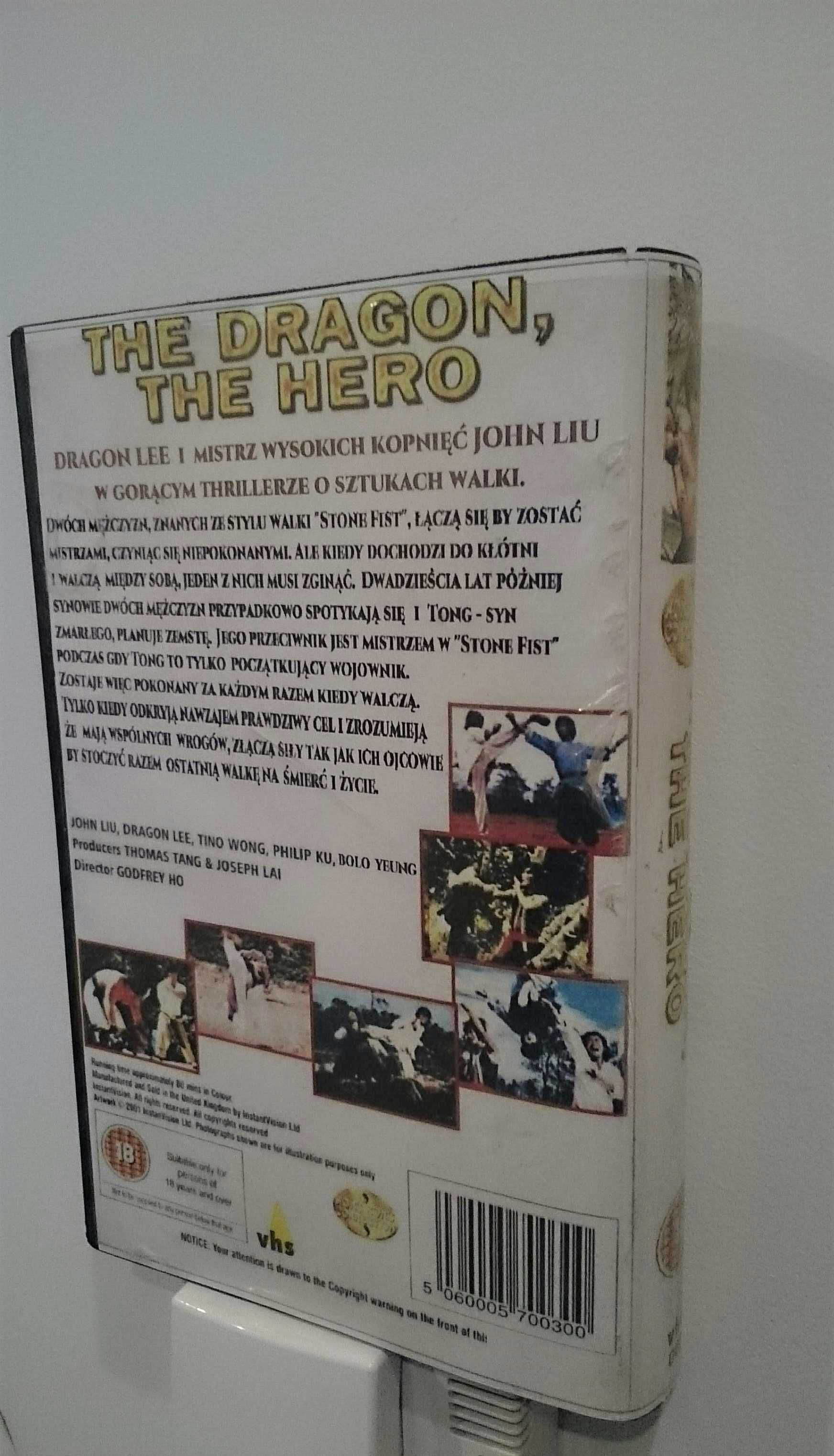 Policyjna Opowieść *The Dragon Hero* VHS Filmy chuckie chan
