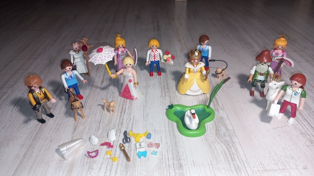Playmobil 3 zestawy + Extra figurki