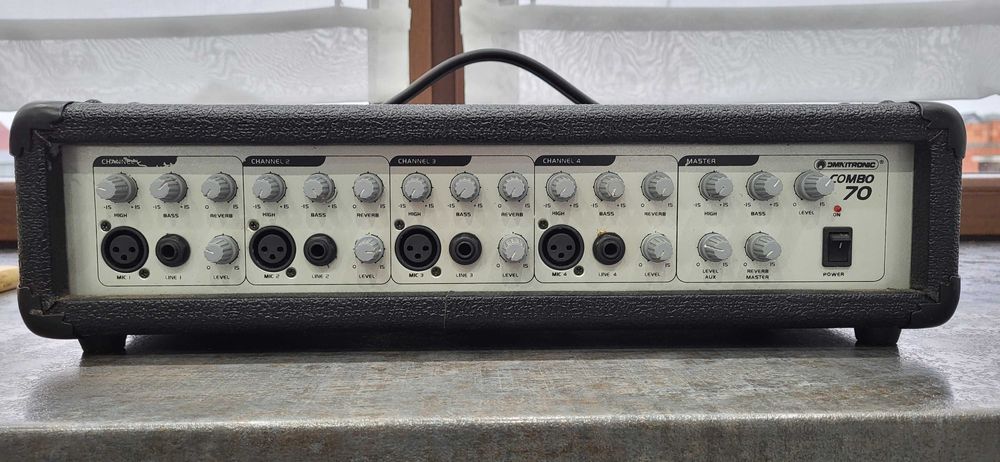 Wzmacniacz mikser estradowy 4CH Omnitronic Combo70 (opcja 250 Watt)