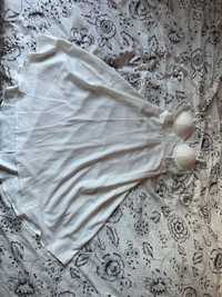 Nowa sukienka Bohoo biała rozmiar 12.