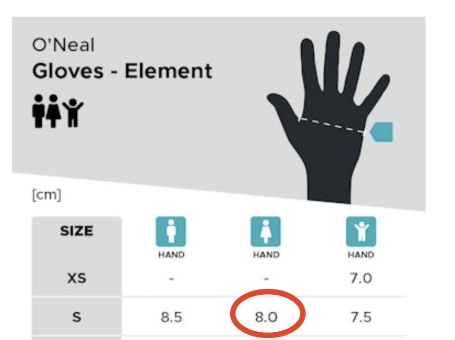 Luvas MTB O'Neal Element Racewear