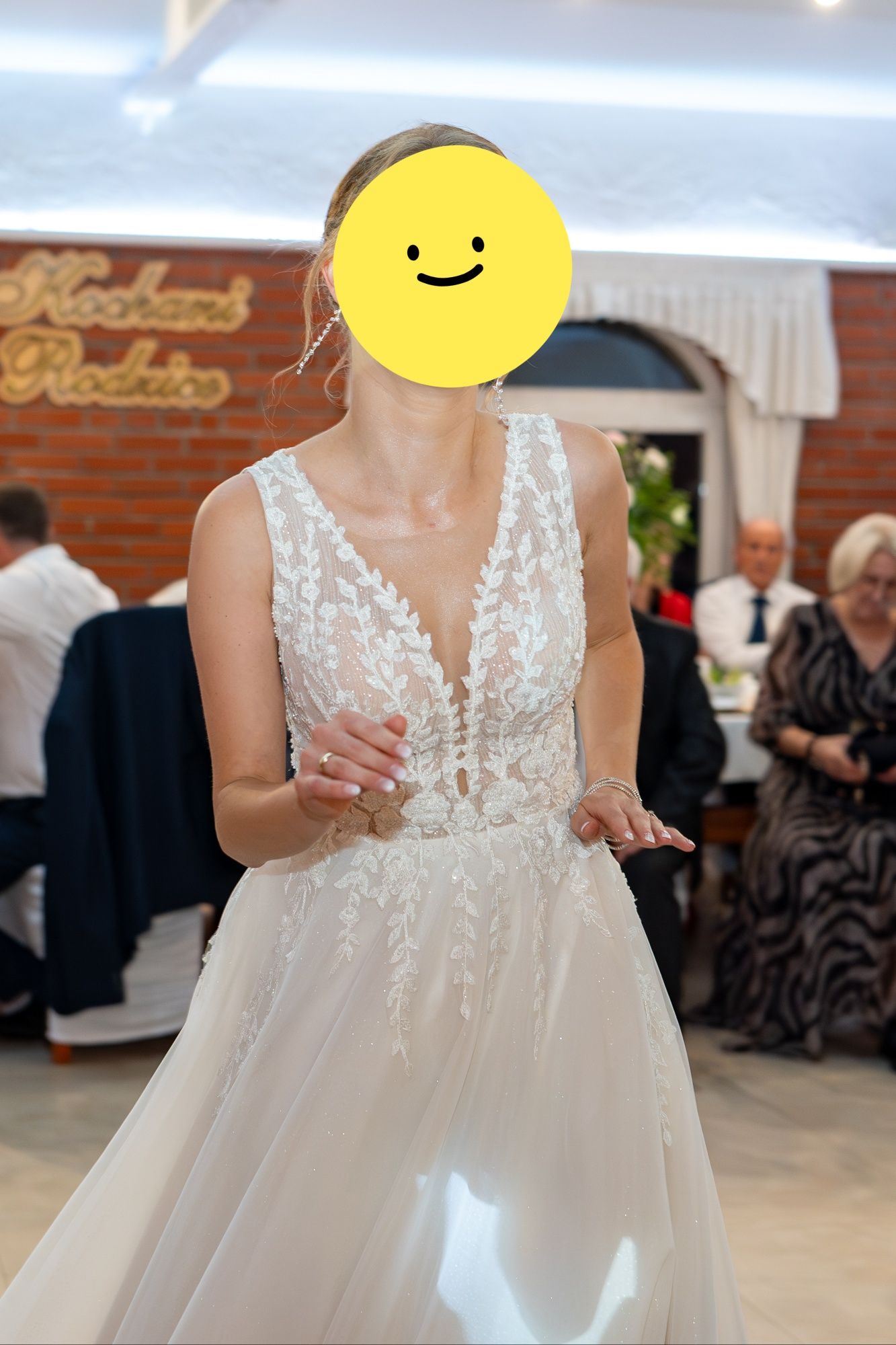Piekna suknia ślubna XS, kolor Ivory, zakryte plecy 2024, 2024 dluga d