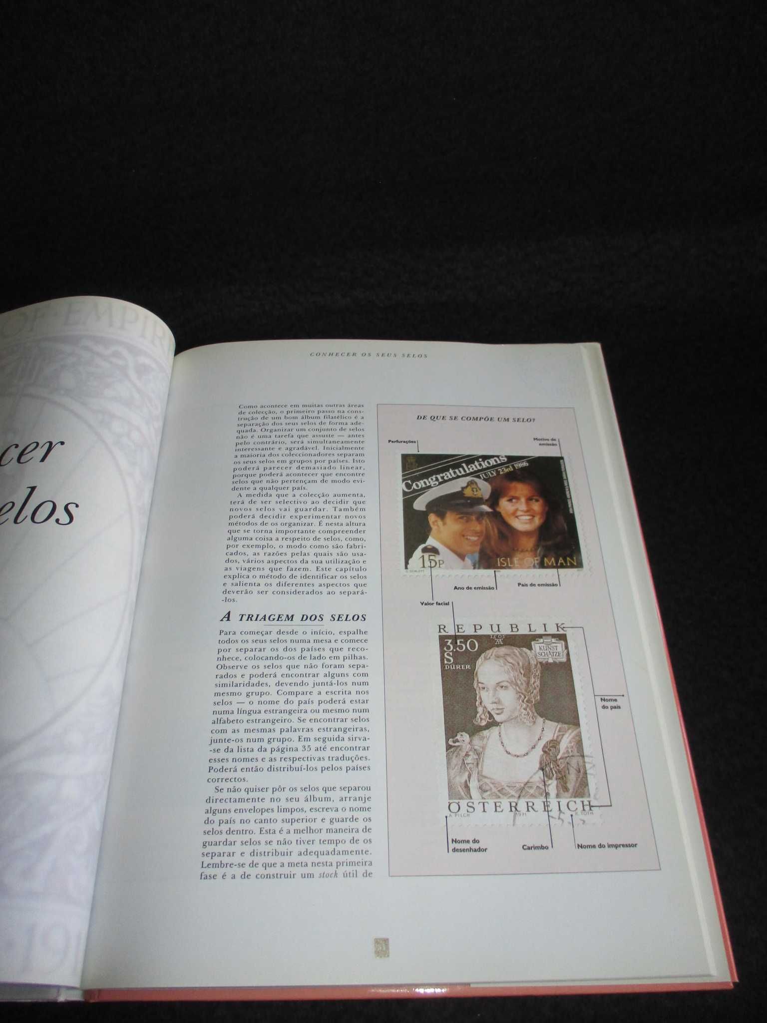 Livro Coleccionar Selos Guia do Principiante Neill Granger