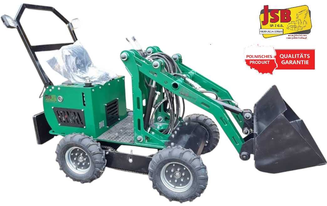 Mini ładowarka kołowa MS-L116 JSB wiertarka wiertnica