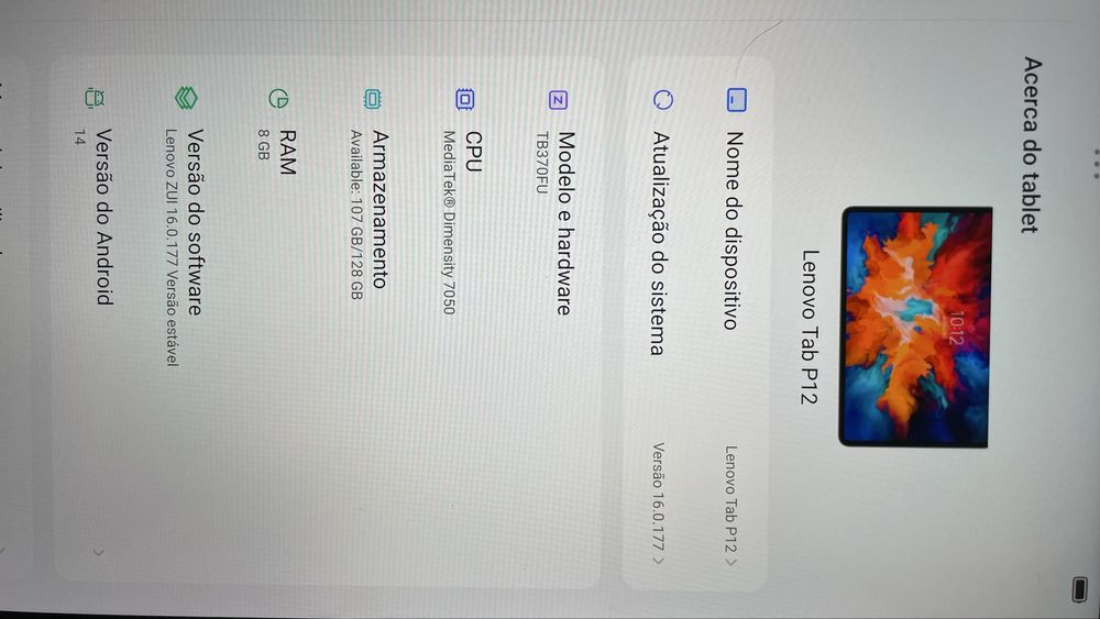 Tablet Lenovo P12