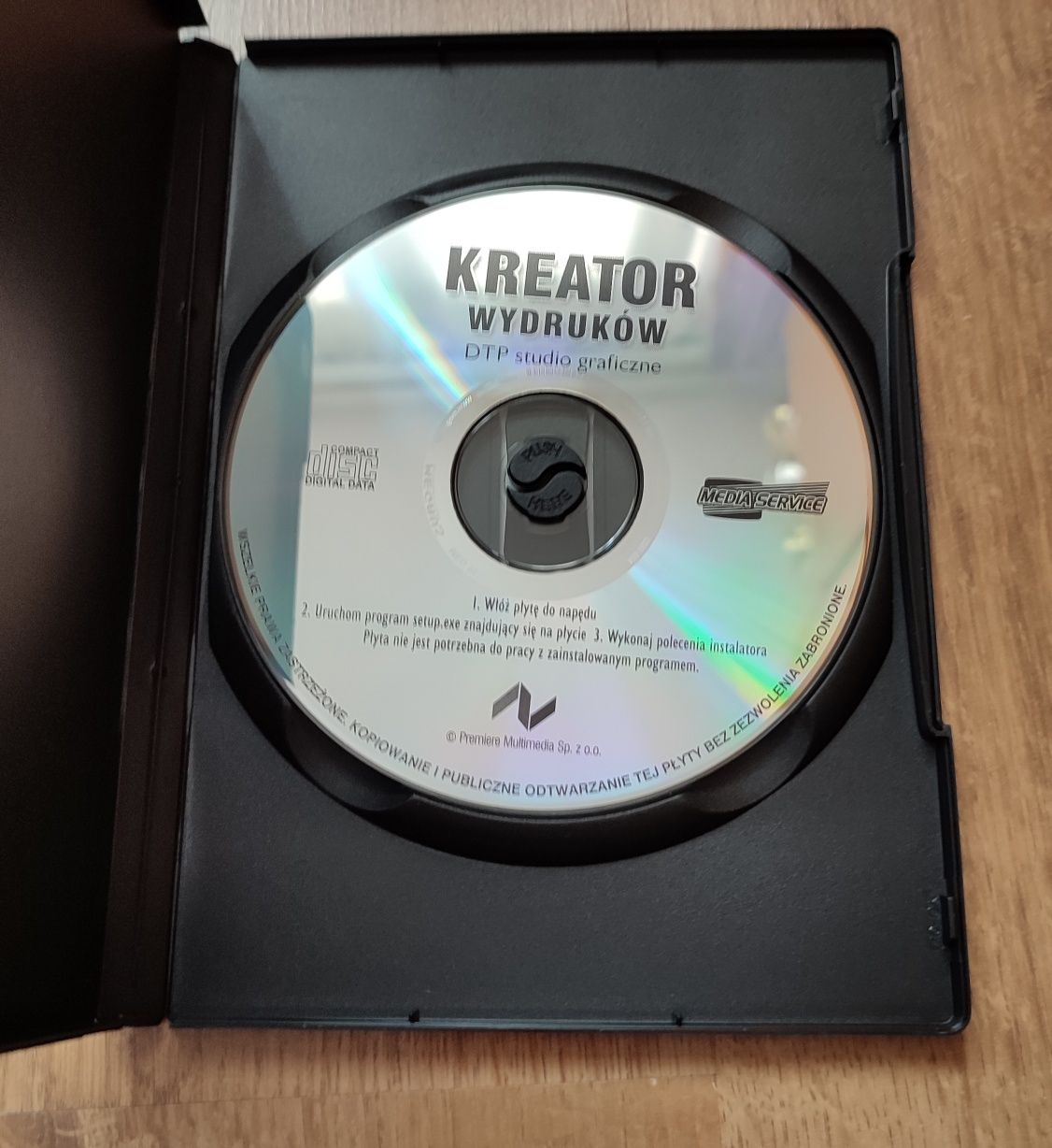 Program Kreator wydruków na CD