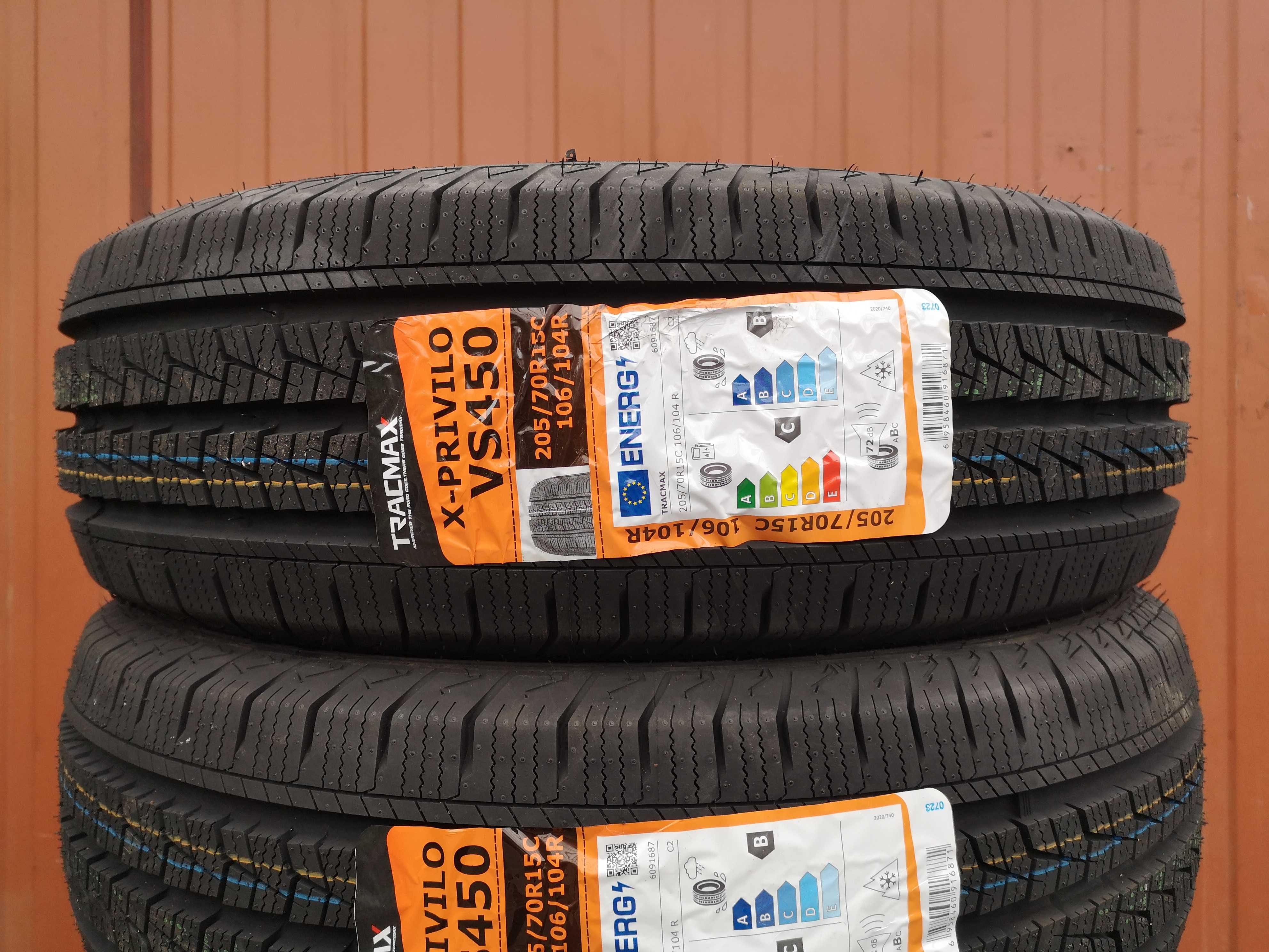 205/70 R15C 106/104 R - Tracmax X-Privilo VS450 (2 sztuki) NOWE