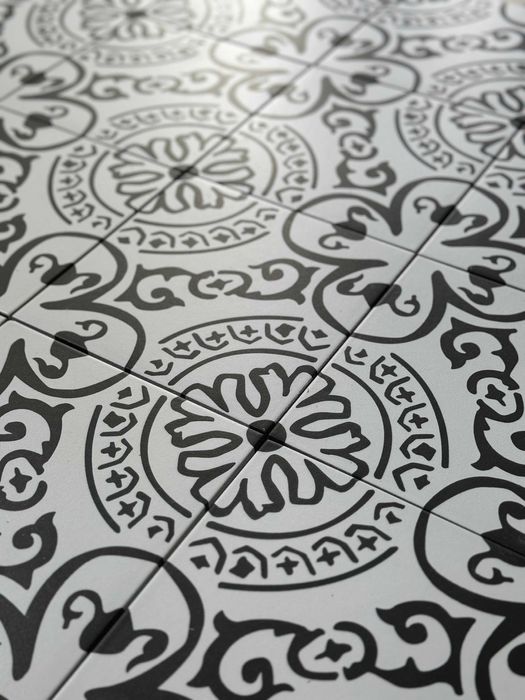 Płytki GRES Patchwork 20 X 20 Cigno Czarno Białe ATEM Gatunek 1 NOWOŚĆ