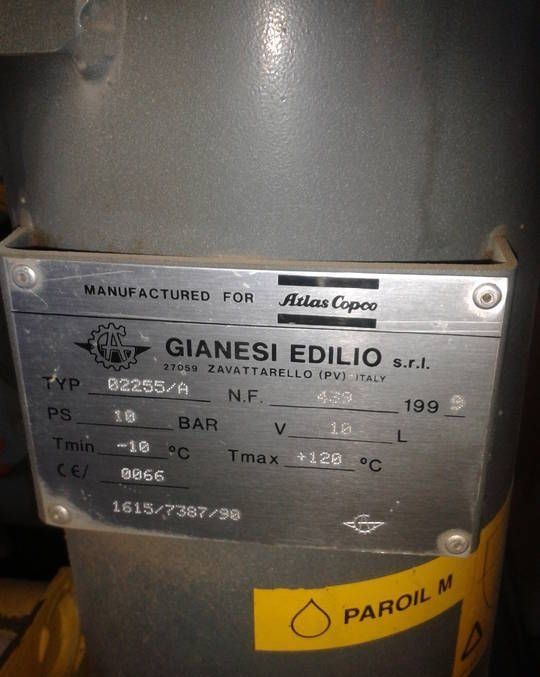 kompresor srubowy Atlas copco