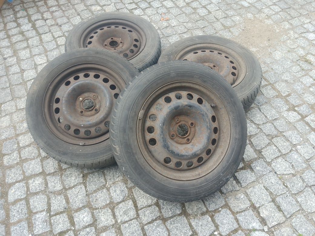 Felgi stalowe oraz opony 185/65 R15 opel
