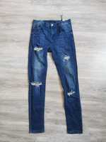 Skinny jeans spodnie jeansowe Reserved