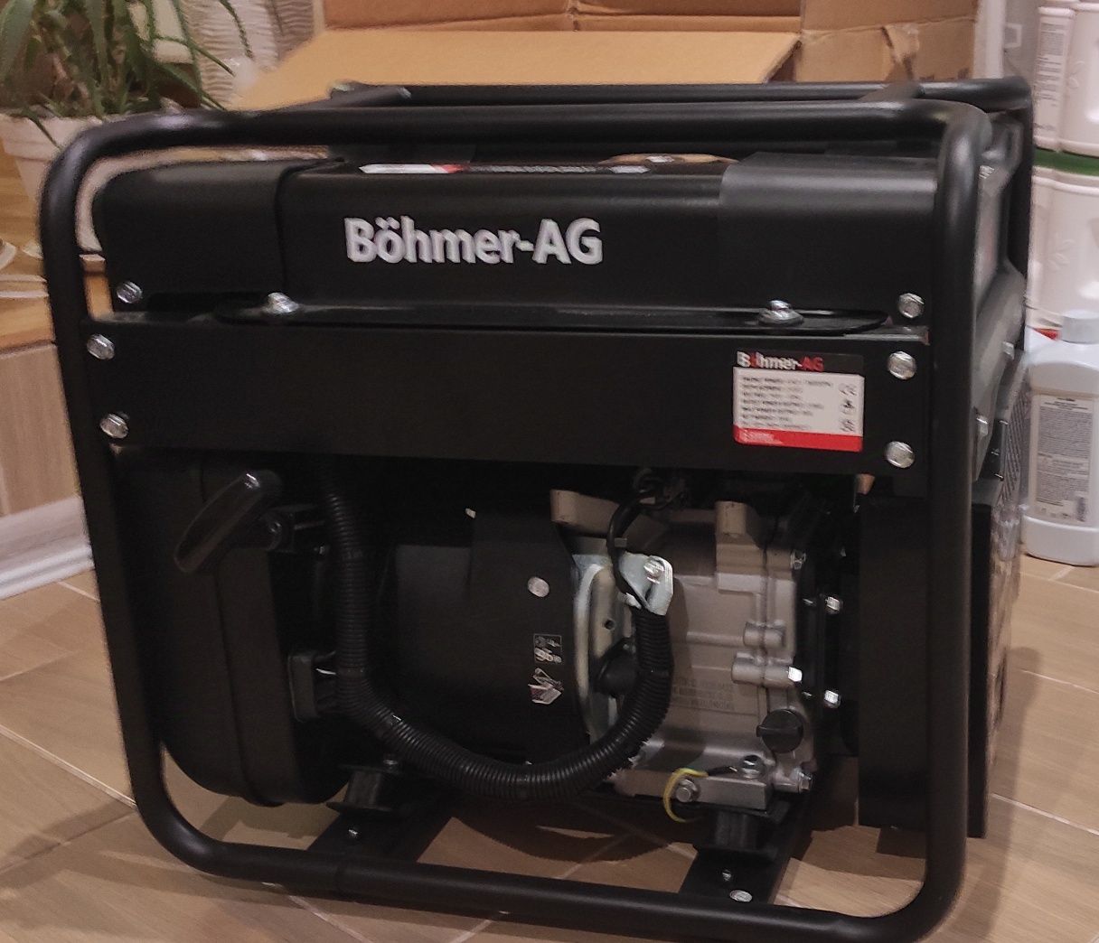Інвекторний генератор Böhmer AG I-5000W,чиста синусоїда, мідна обмотка