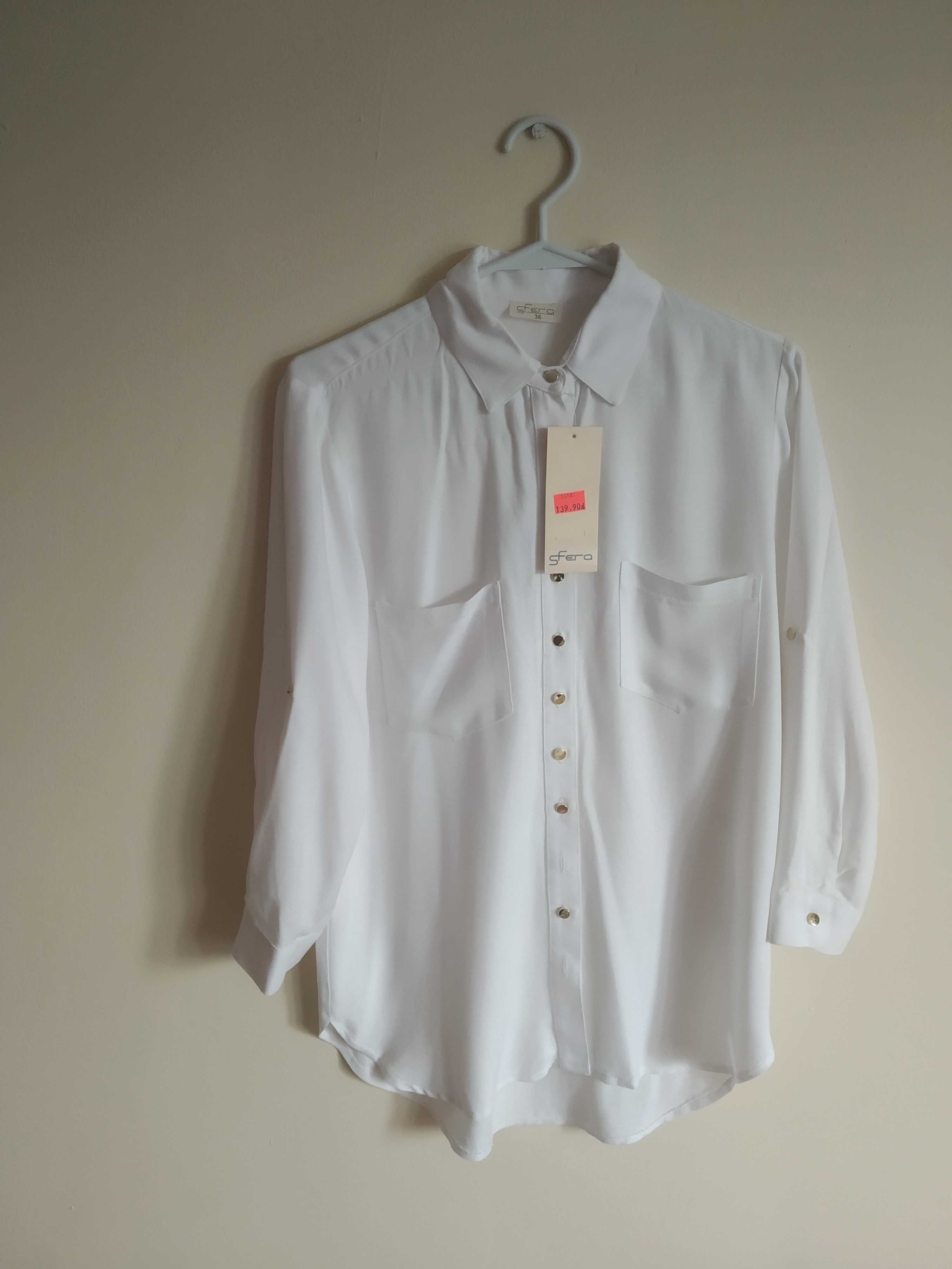 Biała koszula marki Sfera 36 [S]