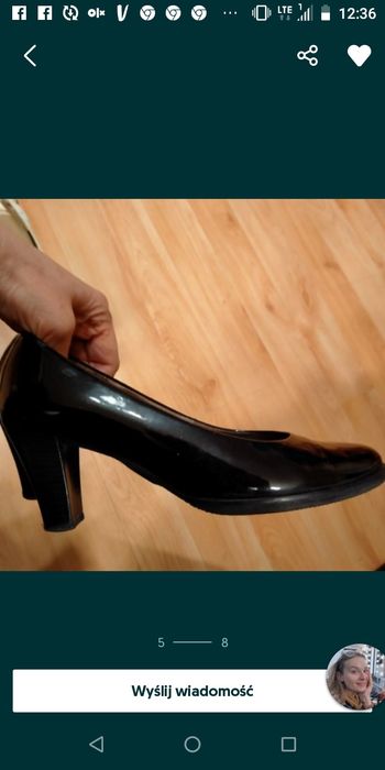 Czòłenka na obcasie next