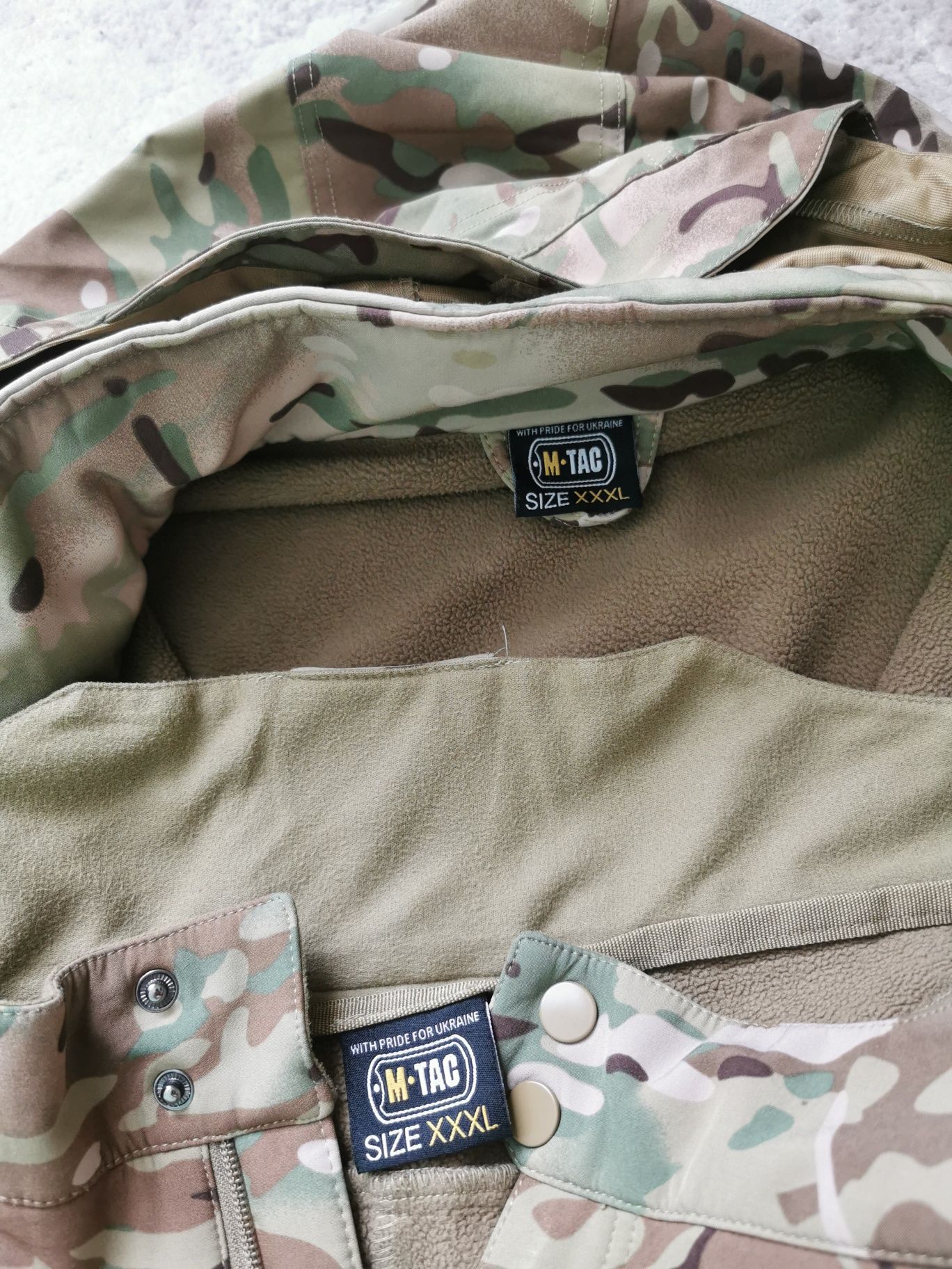 Продам костюм m-tac softshell multicam