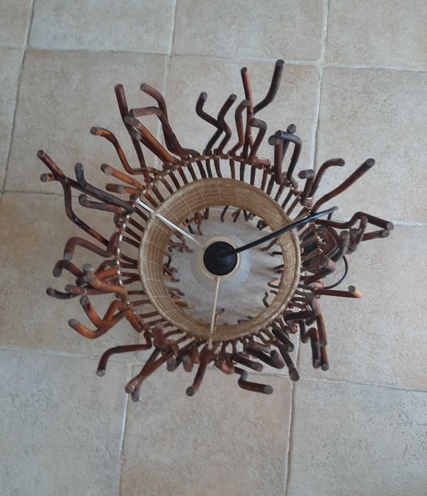 Candeeiro de Teto estilo Rústico