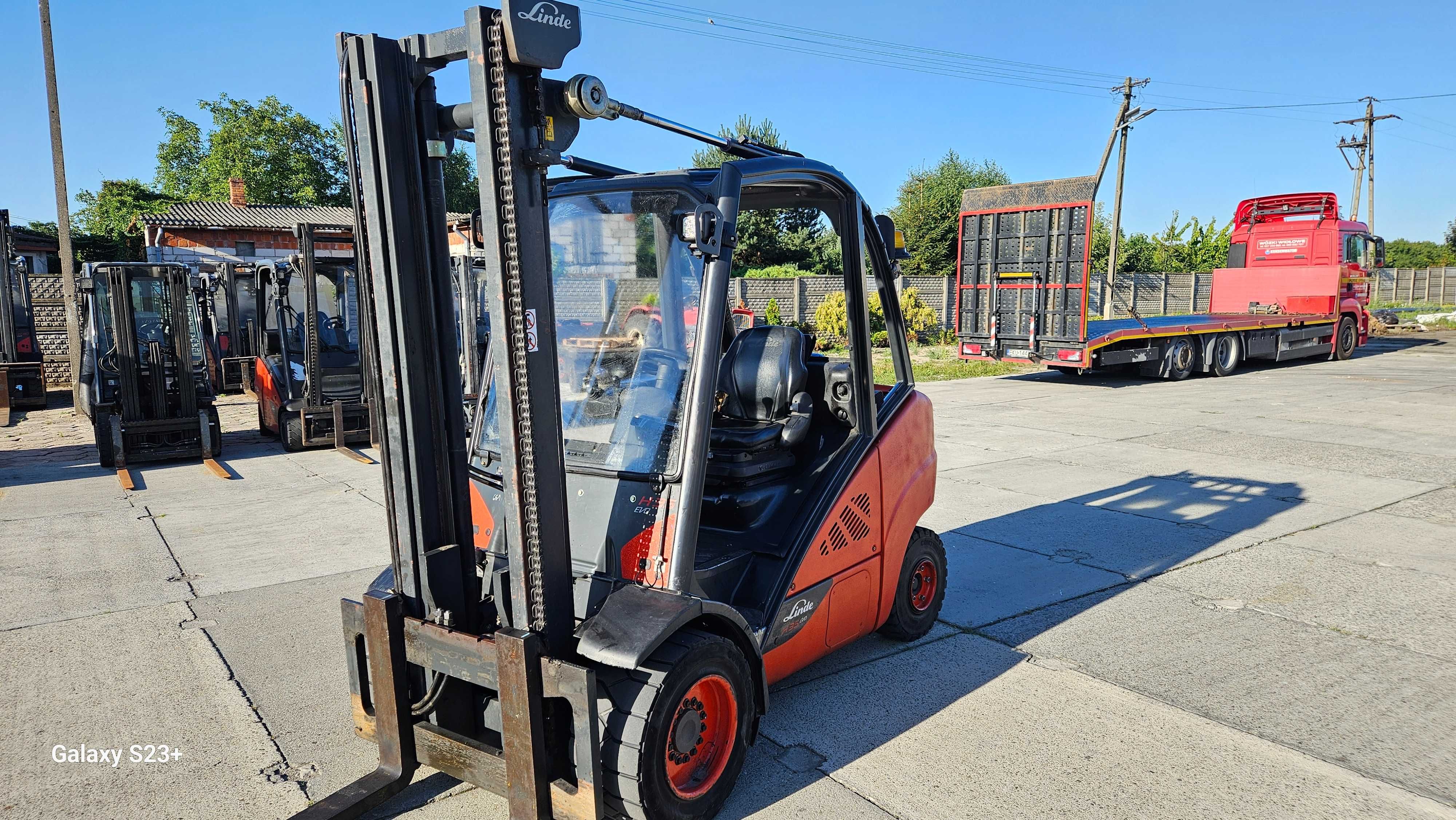 Wózek widłowy LINDE H35T-02 2015r