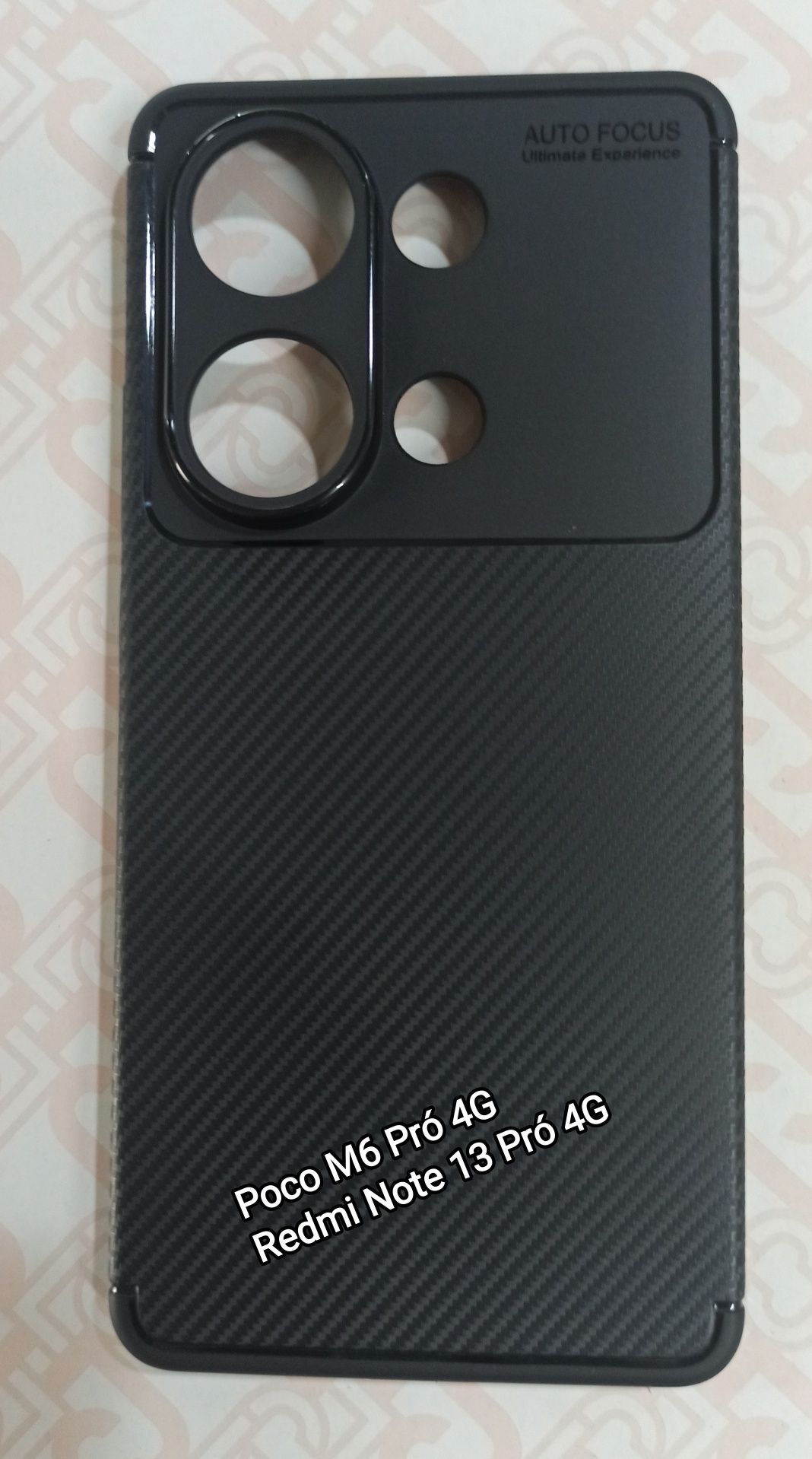 Capa  P/ Xiaomi Redmi Note 13 Pró 4G /  Poco M6 Pró 4G / Xiaomi 12 Pró