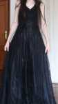 Vestido cerimónia renda preto