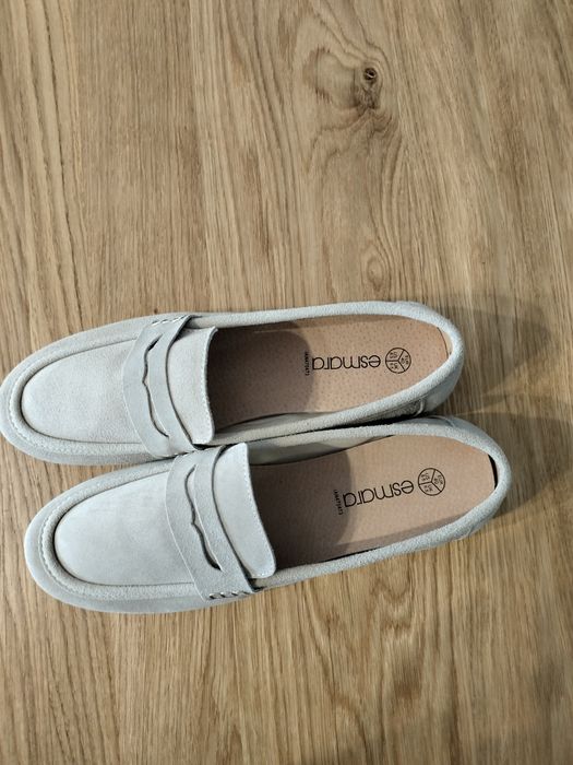 Zamszowe mokasyny damskie esmara r.40 Nowe