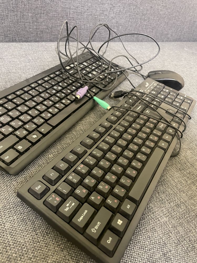 Безкоштовно Клавіатура мишка компʼютерна USB та din