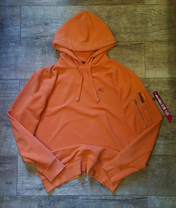 Alpha industries винтаж толстовка худи продажа без ленты