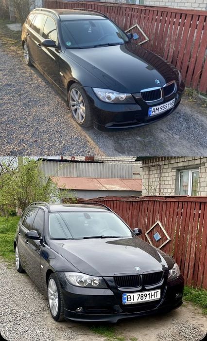 Губа Накладка на бампер bmw e90