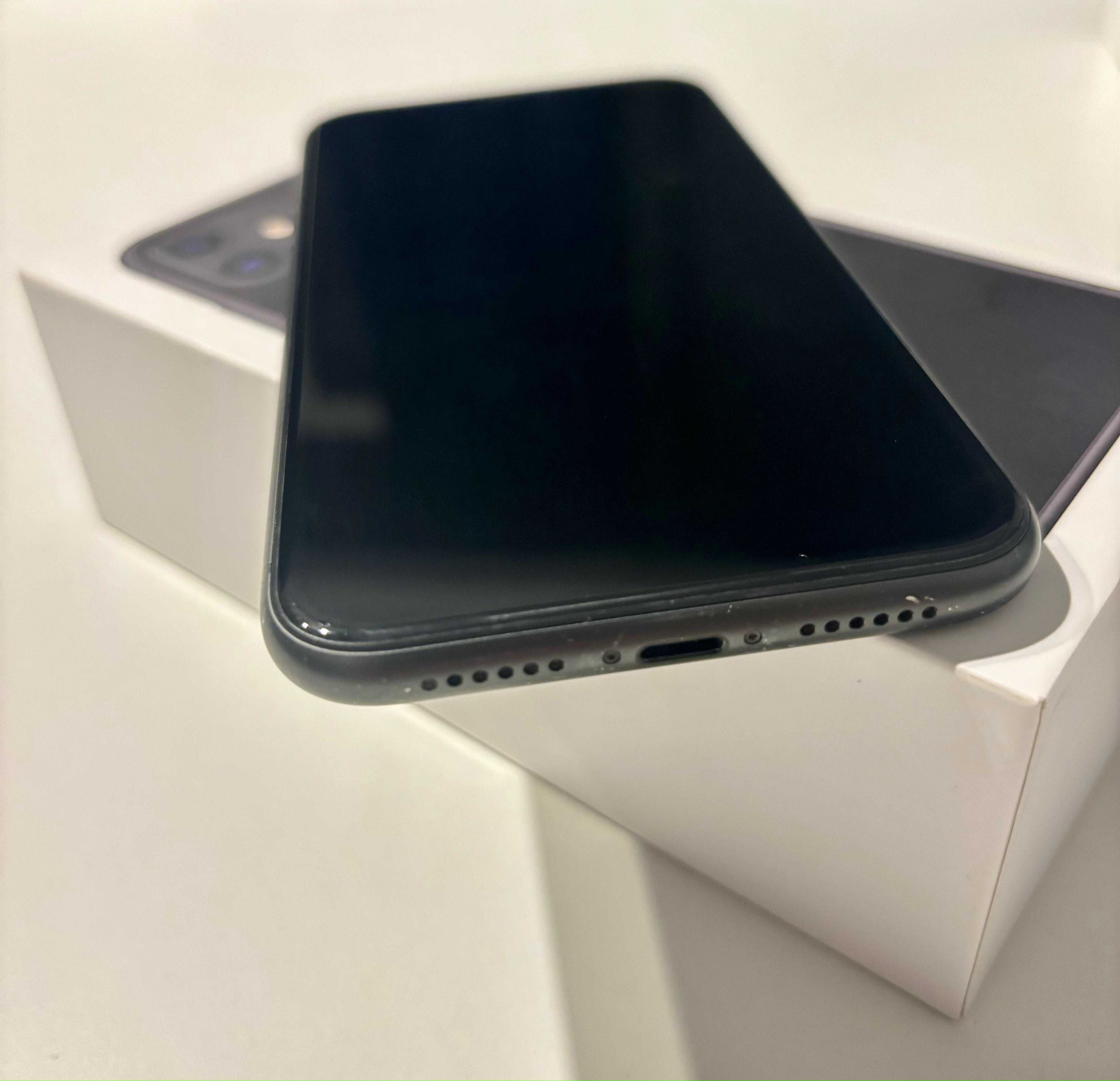 iPhone 11 64GB 84% Kondycja Baterii Czarny Nowa Ładowarka Gratis!