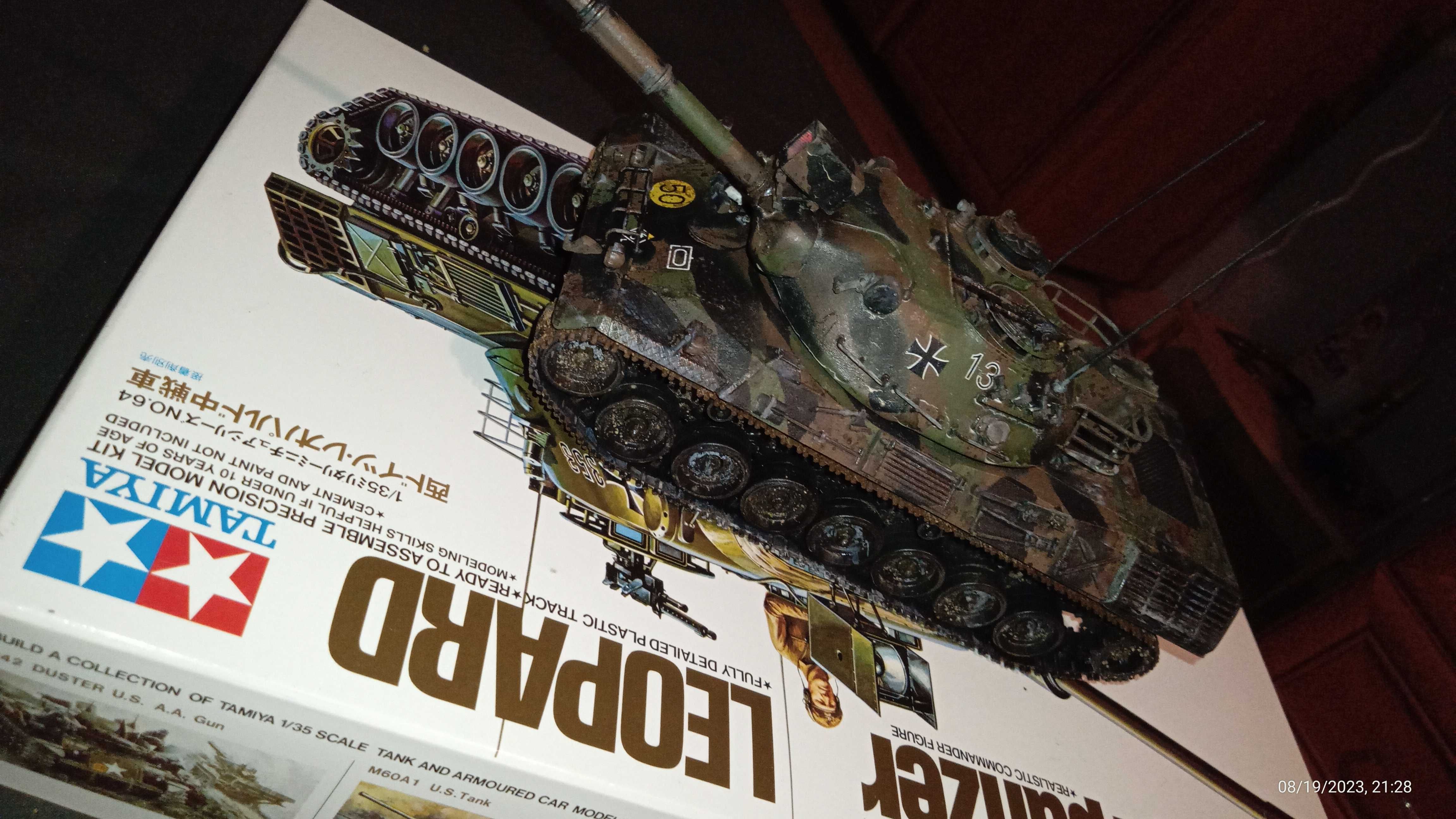 Sprzedam model czołgu leopard A 1