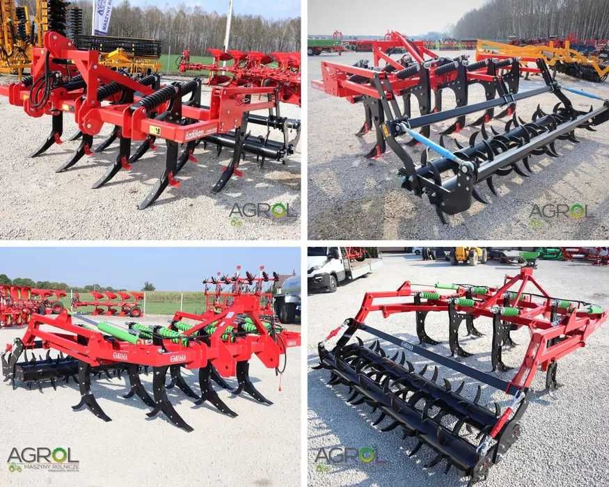 Kultywator bezorkowy dłutowiec Epsom SR 207/209 7/9łap Koja LG07