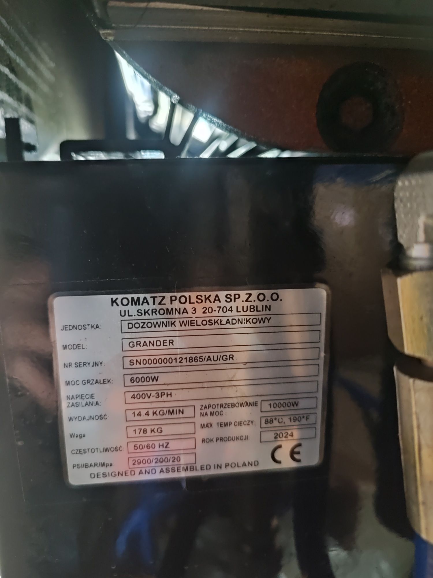 Kompletny zestaw do pianowania komatz agregat do piany pur jak nowy