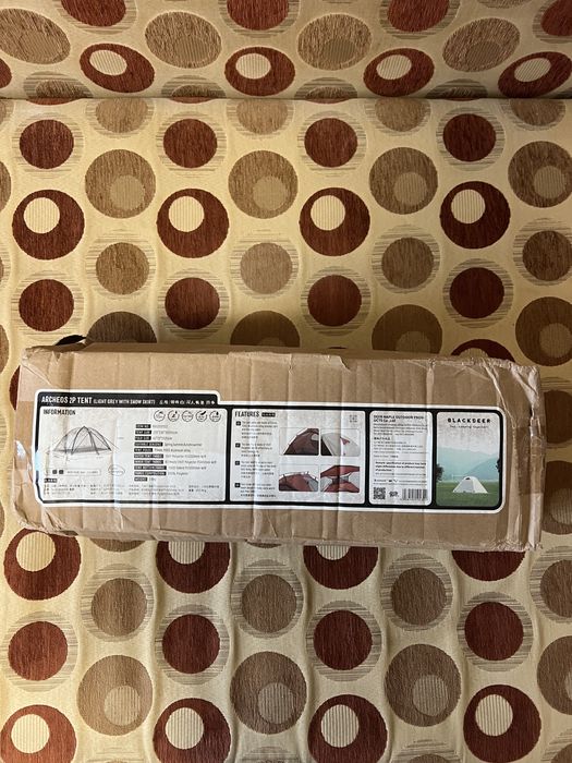 Намет BlackDeer Archeos 2P Grey 4 Season | Преміум якість