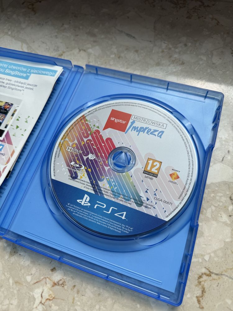 Gra PS4 Singstar mistrzowska impreza