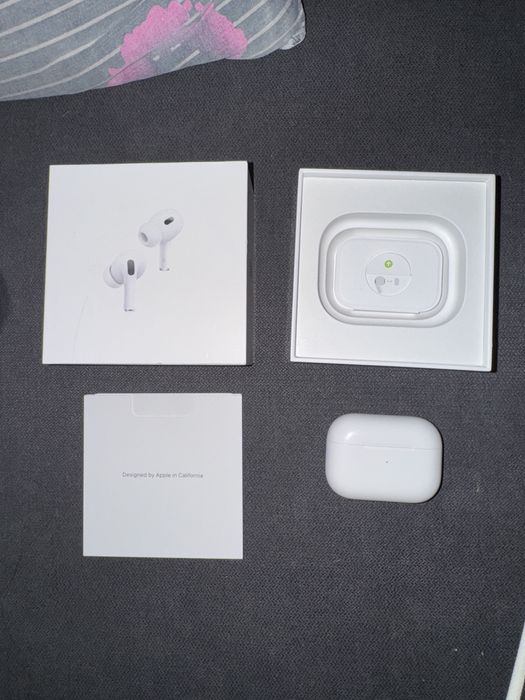 Słuchawki dokanałowe APPLE AirPods Pro II ANC Biały (Etui z USB-C)